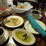 Turkish Tea and Hummus
