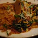 Apolinar’s Beef Enchilada Dinner